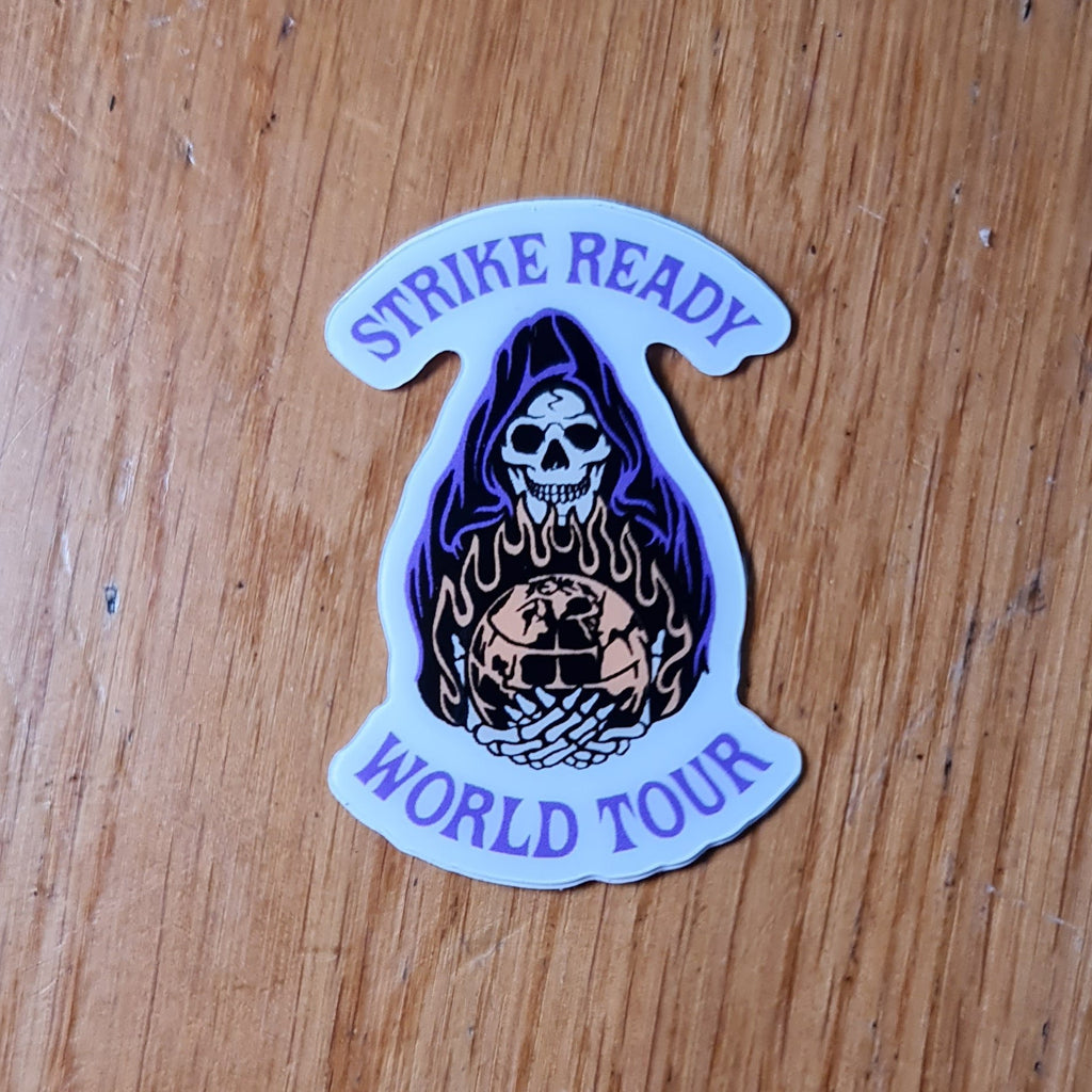 SR World tour sticker