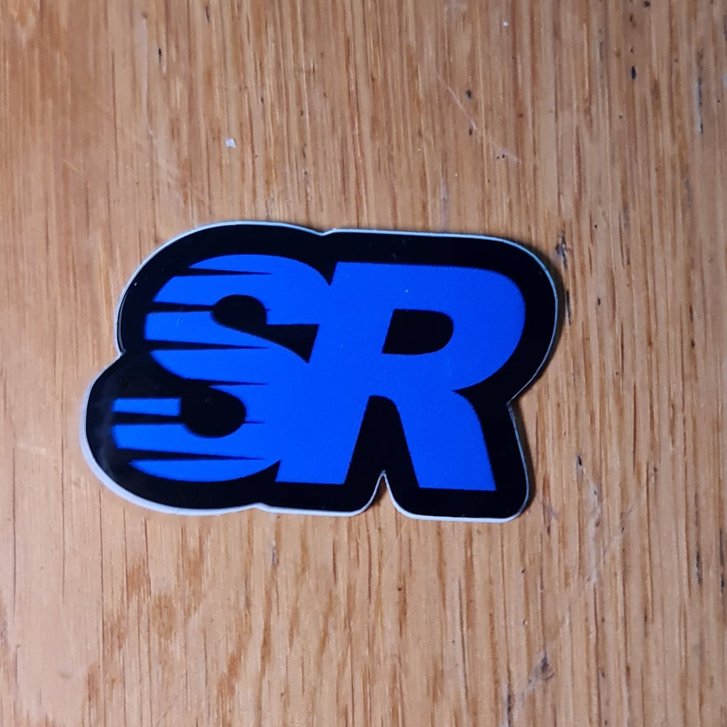 SR Running Club blue sticker