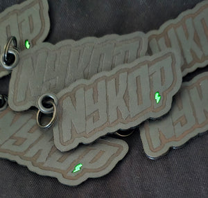 NYKOP Limited edition leather handmade key ring