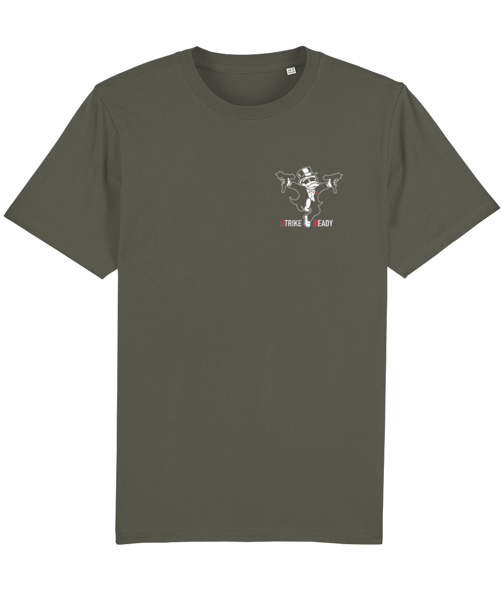 Monopoly Man Red alert MUWAT T-shirt – Strike Ready Co®