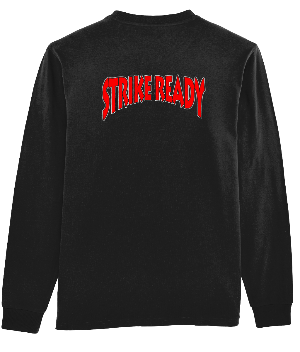 Strike Ready Death Row red alert long sleeved T -shirt